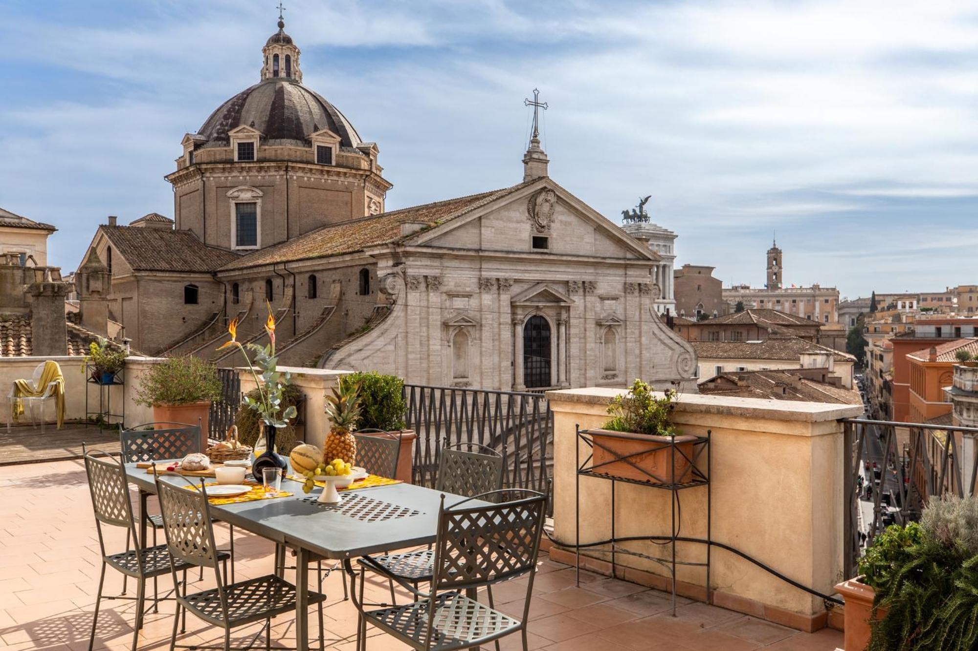 Penthouse Rome Capitol Appartement Buitenkant foto