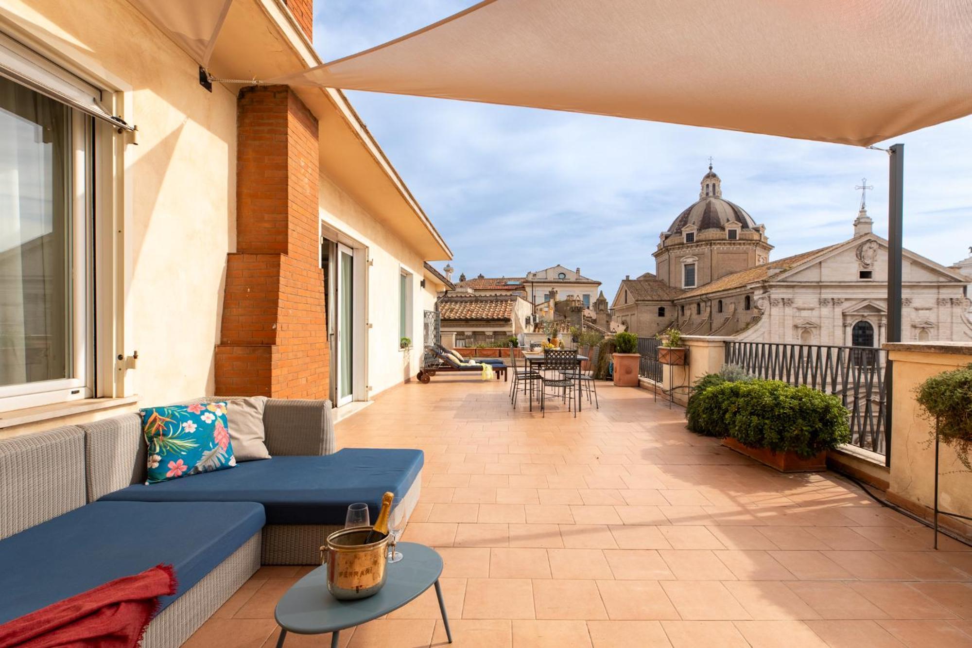 Penthouse Rome Capitol Appartement Buitenkant foto